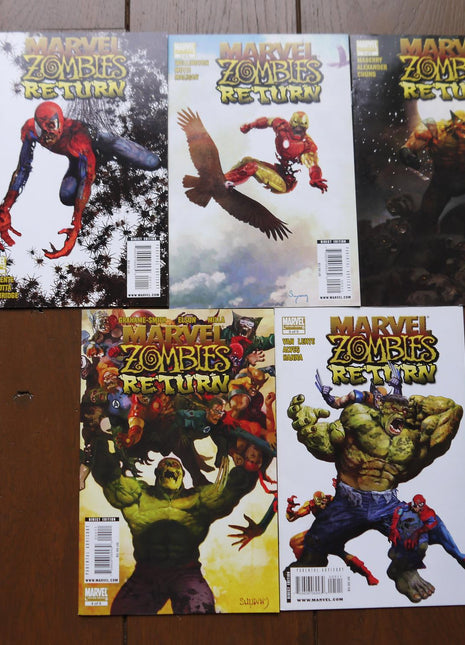 Marvel Zombies Return (2009) Complete Set - Mycomicshop.be