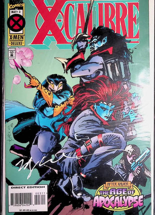 X - Calibre (1995) 3 Signed - Mycomicshop.be