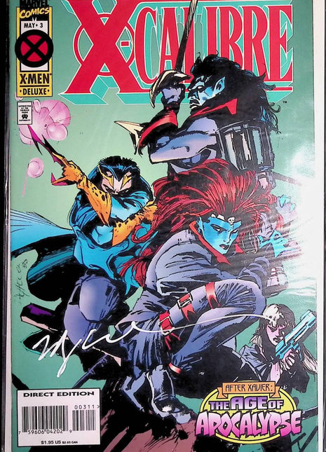 X - Calibre (1995) 3 Signed - Mycomicshop.be
