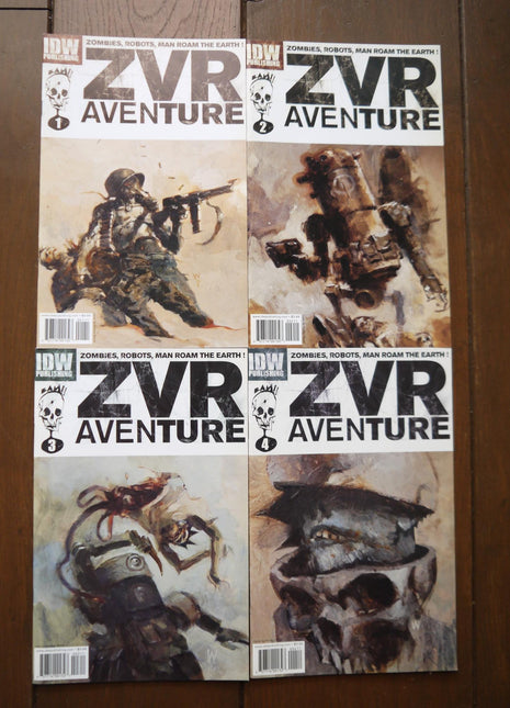 Zombies vs. Robots Aventure (2009 IDW) Complete Set - Mycomicshop.be