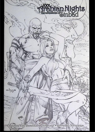 1001 Arabian Nights Adventures of Sinbad (2008 Zenescope) 1C - Mycomicshop.be
