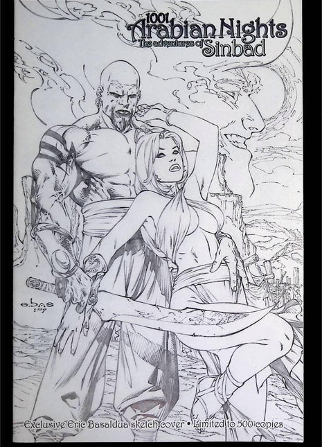 1001 Arabian Nights Adventures of Sinbad (2008 Zenescope) 1C - Mycomicshop.be