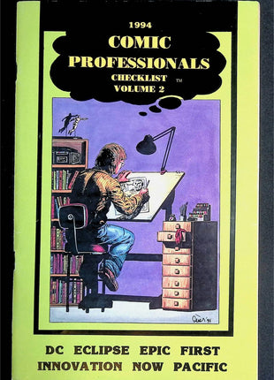 1994 Comic Professionals Checklist Volume Two 1994 - Mycomicshop.be