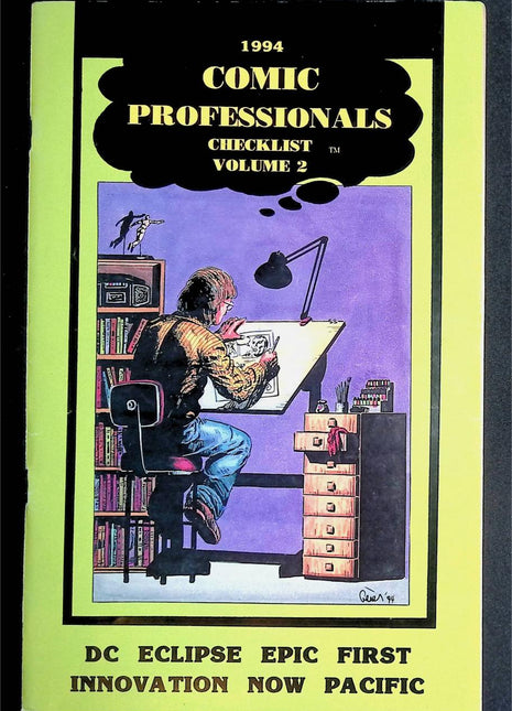1994 Comic Professionals Checklist Volume Two 1994 - Mycomicshop.be