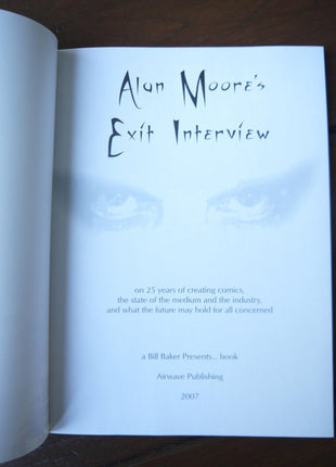 Alan Moore's Exit Interview SC (2007) - Mycomicshop.be