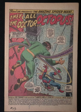 Amazing Spider-Man (1963 1st Series) #113 - Mycomicshop.be