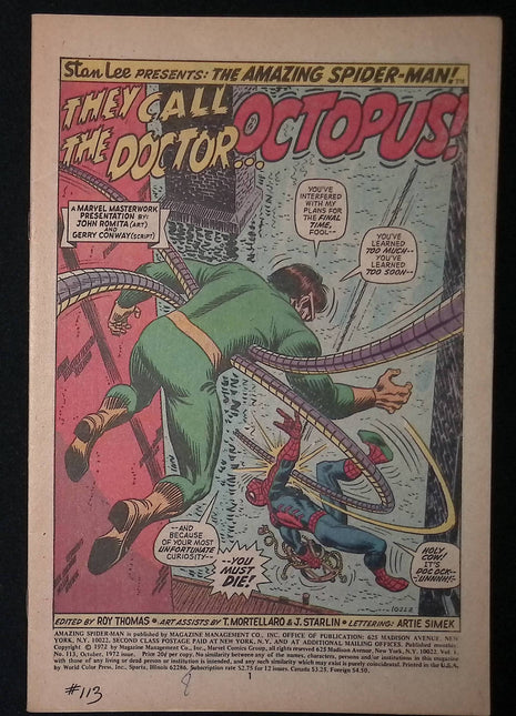 Amazing Spider-Man (1963 1st Series) #113 - Mycomicshop.be