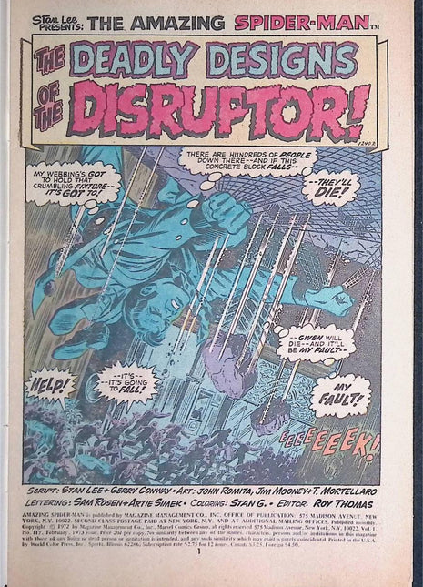 Amazing Spider-Man (1963 1st Series) #117 - Mycomicshop.be