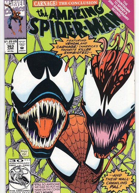 Amazing Spider - Man (1963 1st Series) 363 - Mycomicshop.be