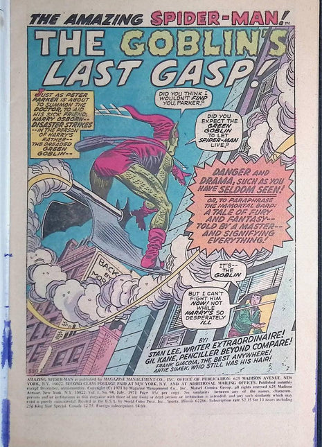 Amazing Spider-Man (1963 1st Series) #98 - Mycomicshop.be