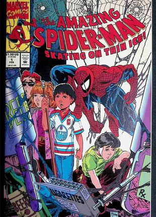 Amazing Spider - Man Skating on Thin Ice (1990) - Mycomicshop.be