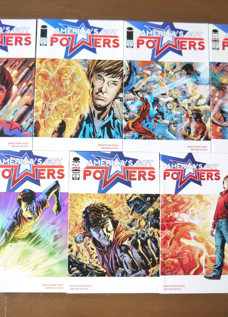 America's Got Powers (2012 Image) Complete Set - Mycomicshop.be