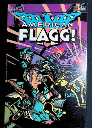 American Flagg (1983 1st Series) #6 - Mycomicshop.be