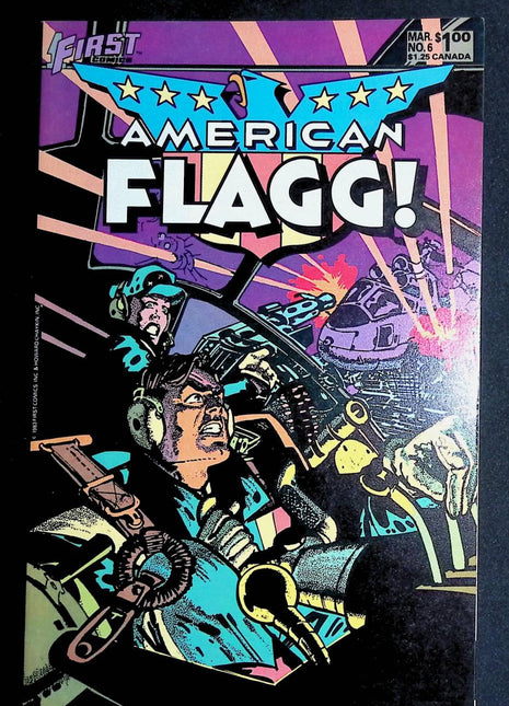 American Flagg (1983 1st Series) #6 - Mycomicshop.be