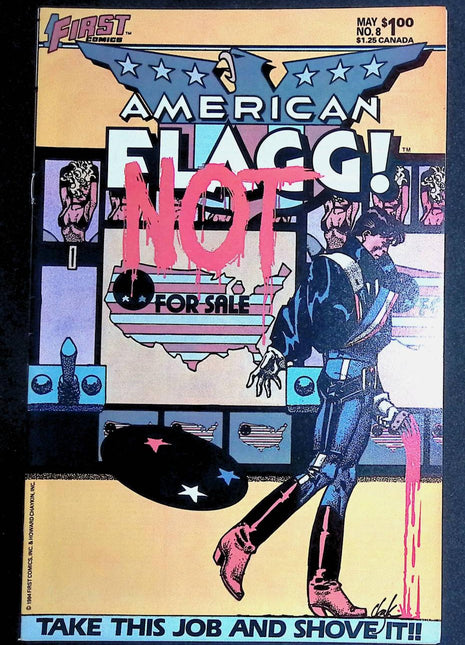 American Flagg (1983 1st Series) #8 - Mycomicshop.be