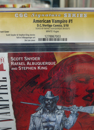 American Vampire (2010 Vertigo) 1B CGC 9.8 Signature Series - Mycomicshop.be