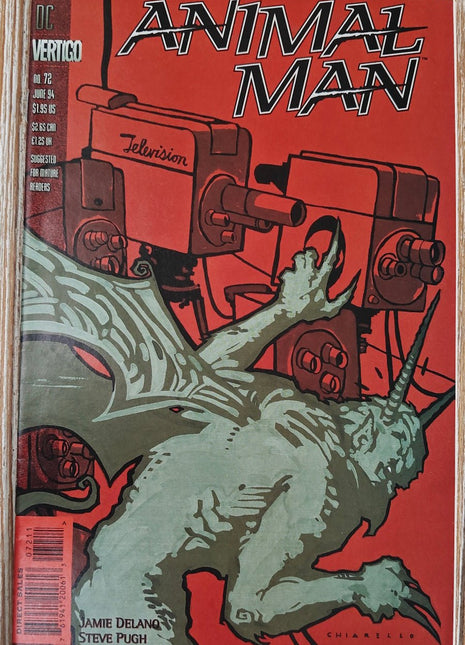 Animal Man 72 (DC/Vertigo, 1992) - Mycomicshop.be