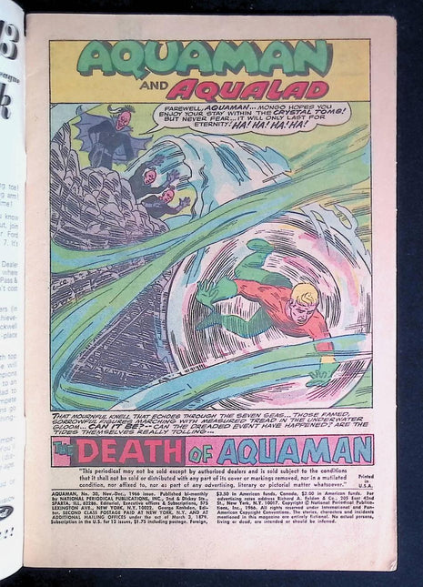 Aquaman (1962 1st Series) 30 - Mycomicshop.be