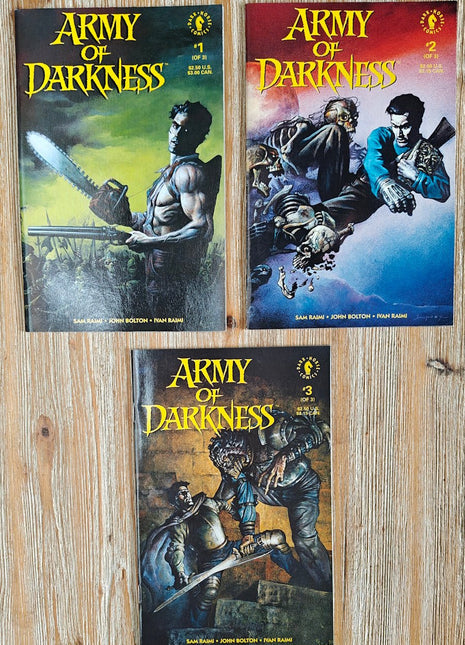 Army of Darkness (Dark Horse, 1992) Complete set - Mycomicshop.be