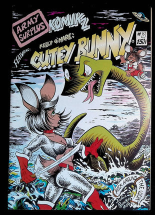 Army Surplus Komikz Featuring Cutey Bunny (1983) #3 - Mycomicshop.be