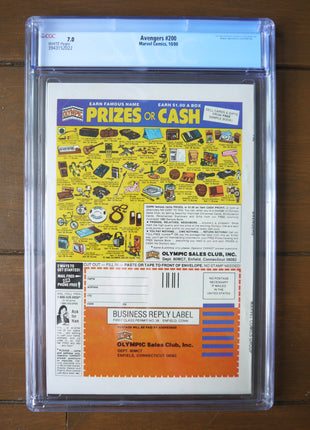 Avengers (1963 1st Series) #200 CGC 7.0 - Mycomicshop.be