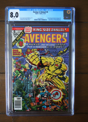 Avengers (1963 1st Series) Annual #6 CGC 8.0 - Mycomicshop.be