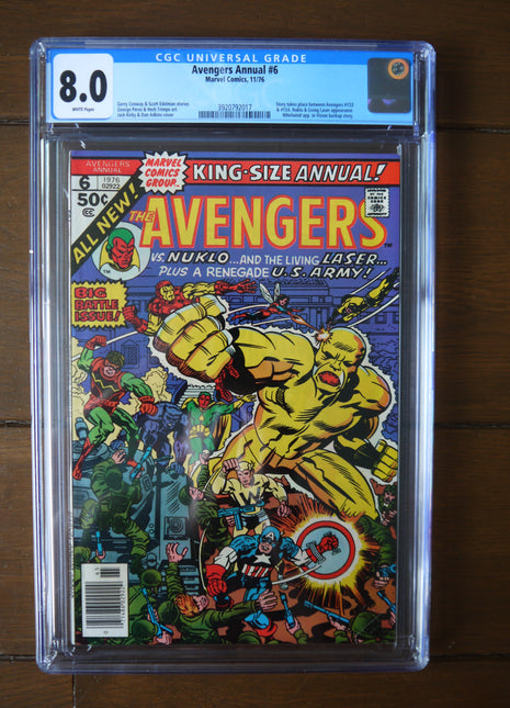 Avengers (1963 1st Series) Annual #6 CGC 8.0 - Mycomicshop.be