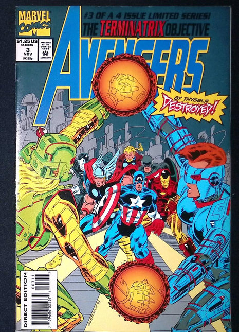 Avengers The Terminatrix Objective (1993) #3 - Mycomicshop.be