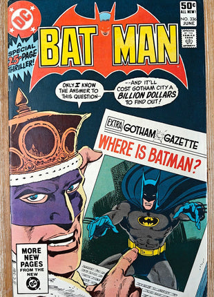 Batman 336 (DC, 1981) - Mycomicshop.be