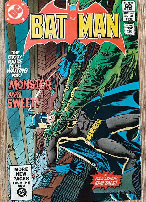 Batman 344 (DC, 1982) - Mycomicshop.be