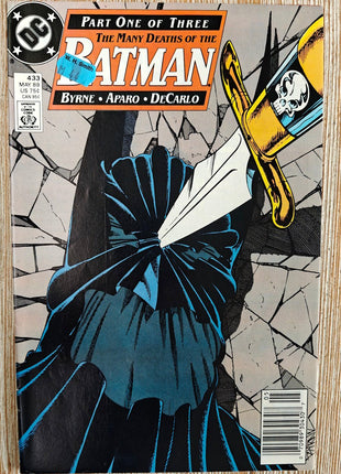 Batman 433 - 434 - 435 The Many Deaths of The Batman - Mycomicshop.be