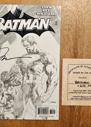 Batman 612 Variant Cover - signed by Jim LEE - Mycomicshop.be