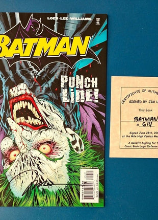 Batman 614 - Signed by Jim LEE - Mycomicshop.be