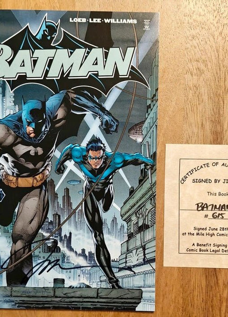 Batman 615 - Signed by Jim LEE - Mycomicshop.be