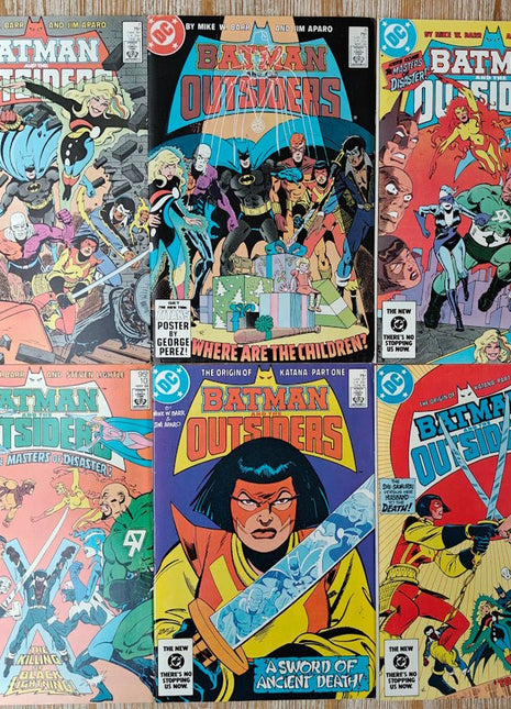Batman and The Outsiders (DC, 1983) set + annual - Mycomicshop.be