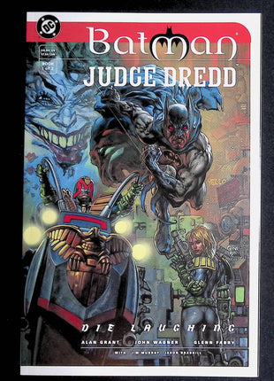 Batman Judge Dredd Die Laughing (1998) Complete Set - Mycomicshop.be