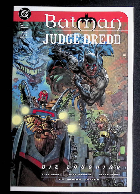 Batman Judge Dredd Die Laughing (1998) Complete Set - Mycomicshop.be