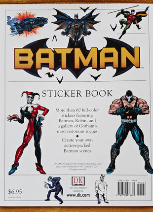 Batman Sticker Book (DK Publishing, 2001) - Mycomicshop.be