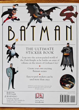 Batman The Animated Series : The Ultimate Sticker Book (DK Publishing, 2003) - Mycomicshop.be
