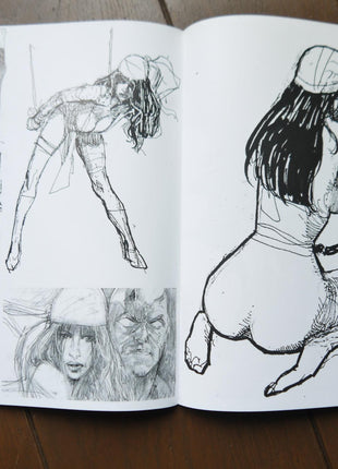 Bill Sienkiewicz Sketchbook (2007) 2009 Signed - Mycomicshop.be