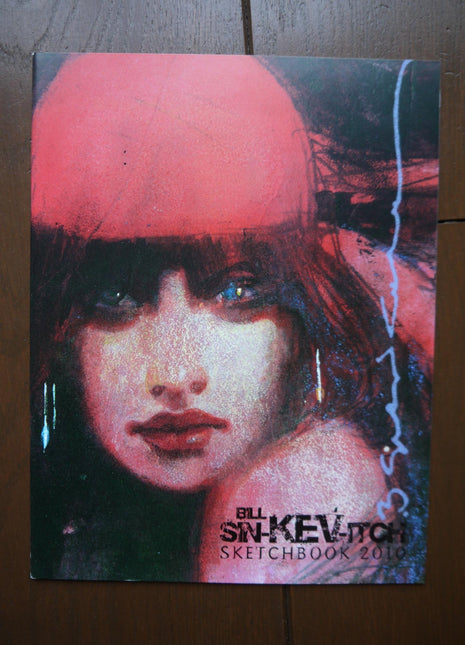 Bill Sienkiewicz Sketchbook (2007) 2010 Signed - Mycomicshop.be