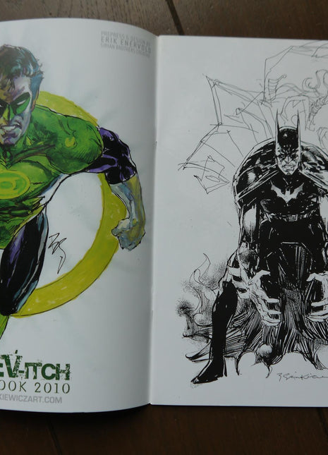 Bill Sienkiewicz Sketchbook (2007) 2010 Signed - Mycomicshop.be