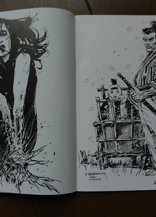 Bill Sienkiewicz Sketchbook (2007) 2010 Signed - Mycomicshop.be