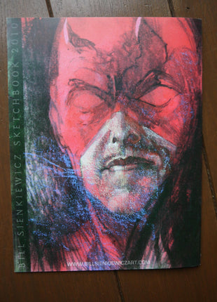 Bill Sienkiewicz Sketchbook (2007) 2010 Signed - Mycomicshop.be