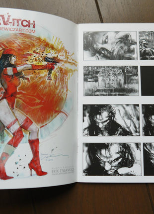 Bill Sienkiewicz Sketchbook (2007) 2011 Signed and sketch - Mycomicshop.be
