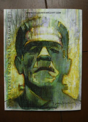 Bill Sienkiewicz Sketchbook (2007) 2011 Signed and sketch - Mycomicshop.be