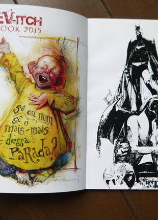 Bill Sienkiewicz Sketchbook (2007) 2015 Signed - Mycomicshop.be