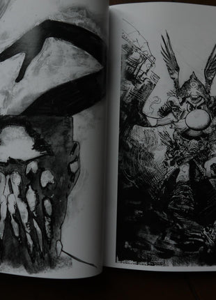 Bill Sienkiewicz Sketchbook (2007) 2015 Signed - Mycomicshop.be