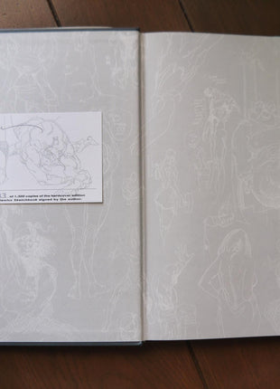 Bill Sienkiewicz Sketchbook HC (1990) Signed - Mycomicshop.be