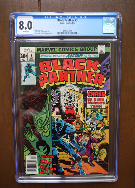 Black Panther (1977 1st Series) #3 CGC 8.0 - Mycomicshop.be